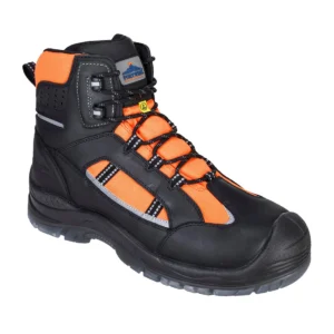 Bocanci ESD Portwest Compositelite Retroglo Hi-Vis S3 WR ESD