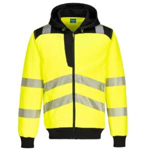 Hanorac cu fermoar PW3 Hi-Vis