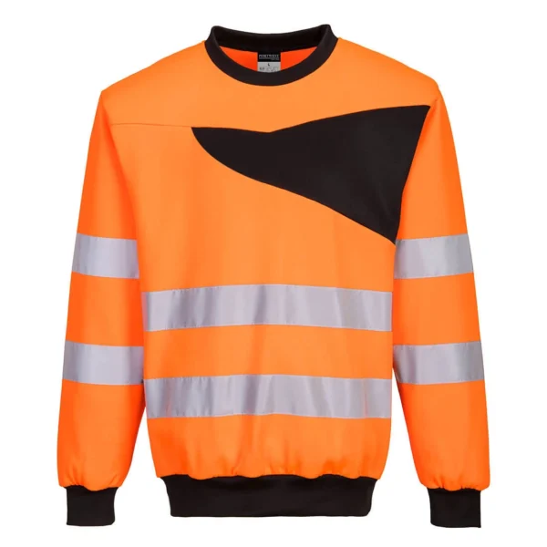 Hanorac PW2 HiVis cu guler rotund