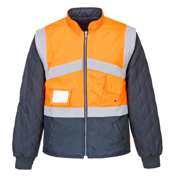 Jacheta Bicolora HiVis - Reversibila