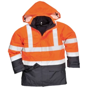 Jacheta de Ploaie Bizflame HiVis, Protectie Multipla