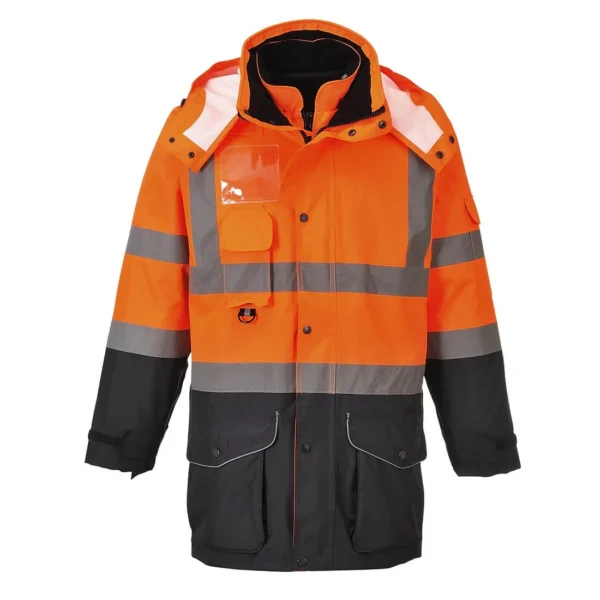 Jacheta HiVis Contrast Trafic 7in1