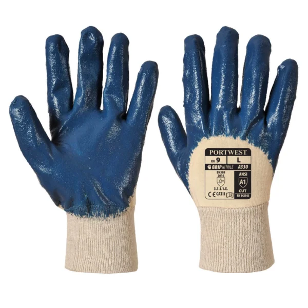 Manusi Nitrile Light Knitwrist