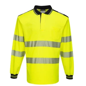 PW3 Hi-Vis Tricou Polo L/S