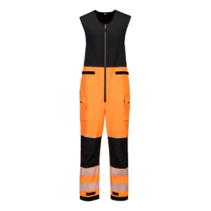 Salopeta de ploaie cu pieptar HiVis PW3 (3 straturi)
