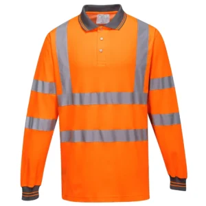 Tricou Polo Cotton Comfort, cu Maneci Lungi