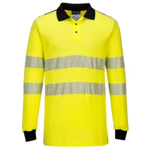 Tricou polo HiVis ignifug WX3 M/L