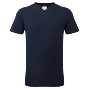 Tricou bumbac guler in V